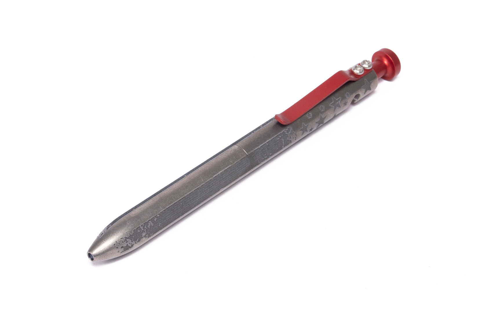 KVC ITEM 7 - Titanium 250th Bolt w/Red Hardware