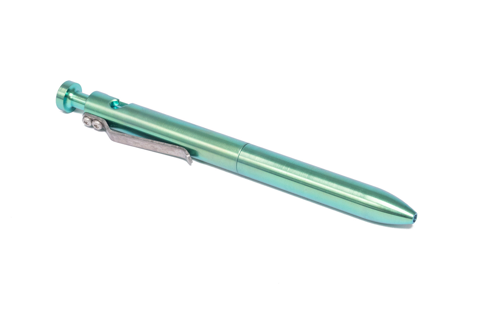 KVC ITEM 1 - Anodized Aqua Green Titanium Bolt