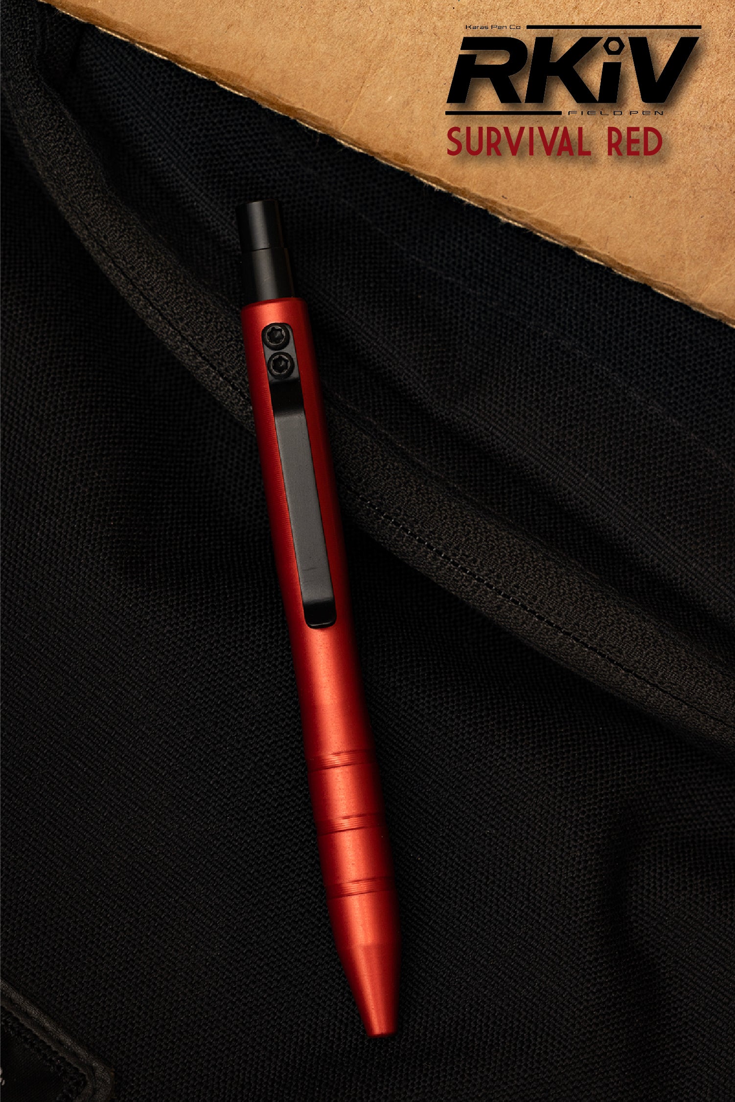 Survival Red RKiV field pen