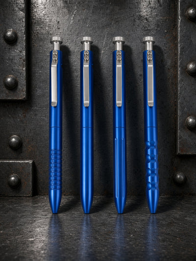 Blue Bolt Pen