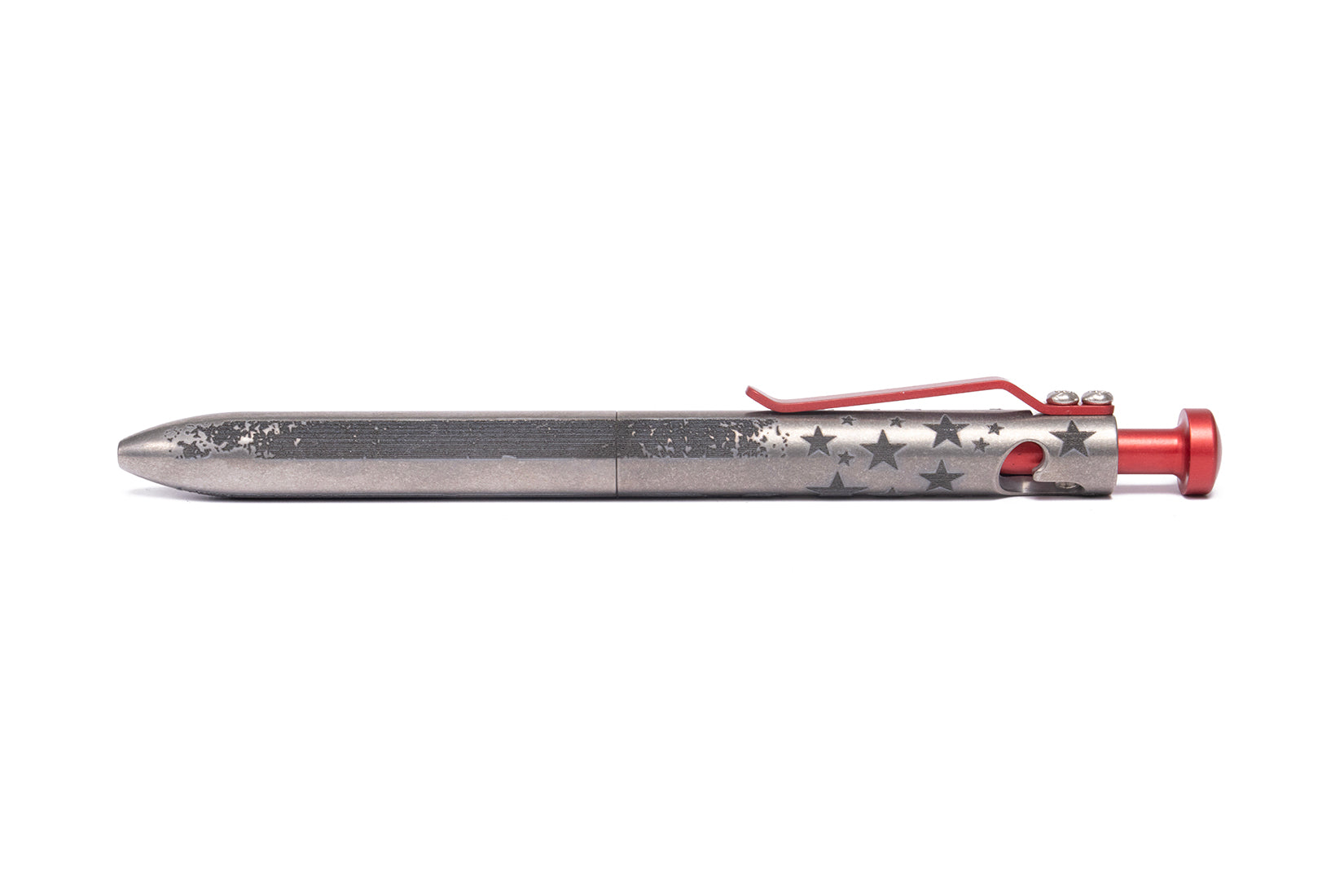 KVC ITEM 7 - Titanium 250th Bolt w/Red Hardware