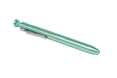 KVC ITEM 1 - Anodized Aqua Green Titanium Bolt