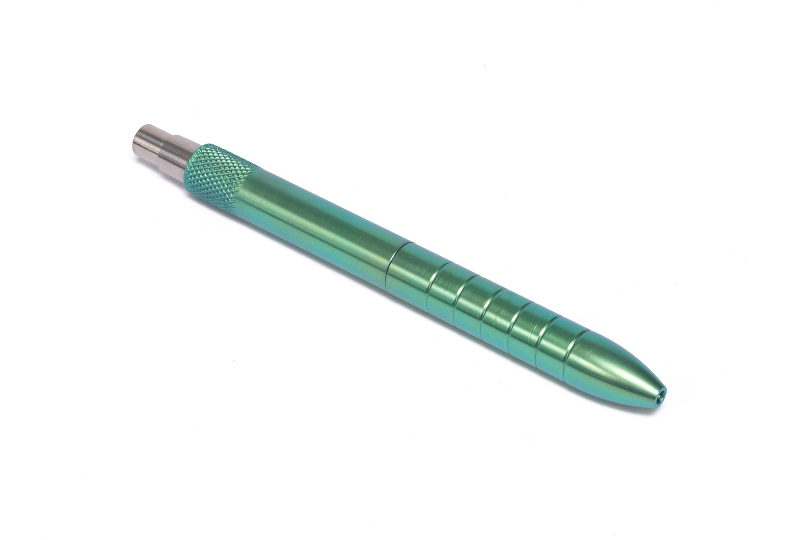 KVC ITEM 3 - Anodized Aqua Green Clipless EDK