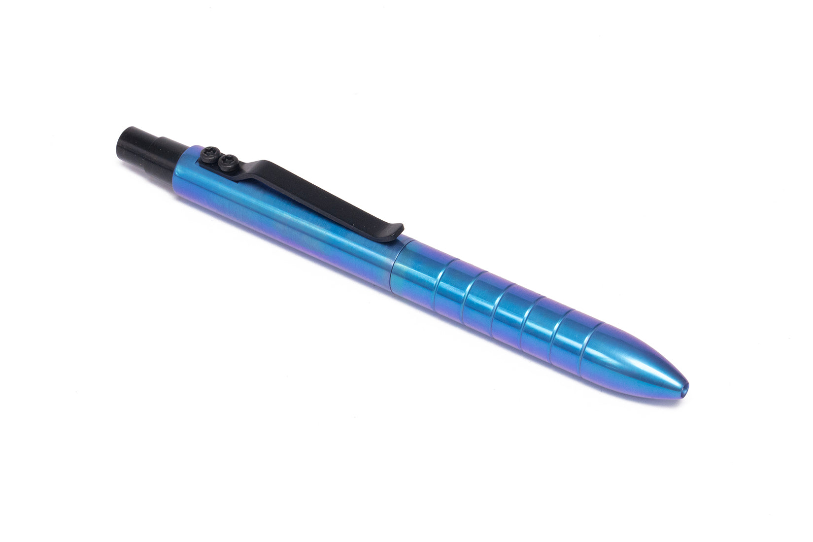 KVC ITEM 4 - Anodized Blue Titanium EDK Smooth Upper