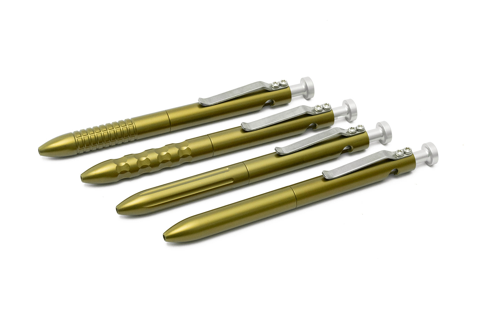Satin Olive Bolt Pen